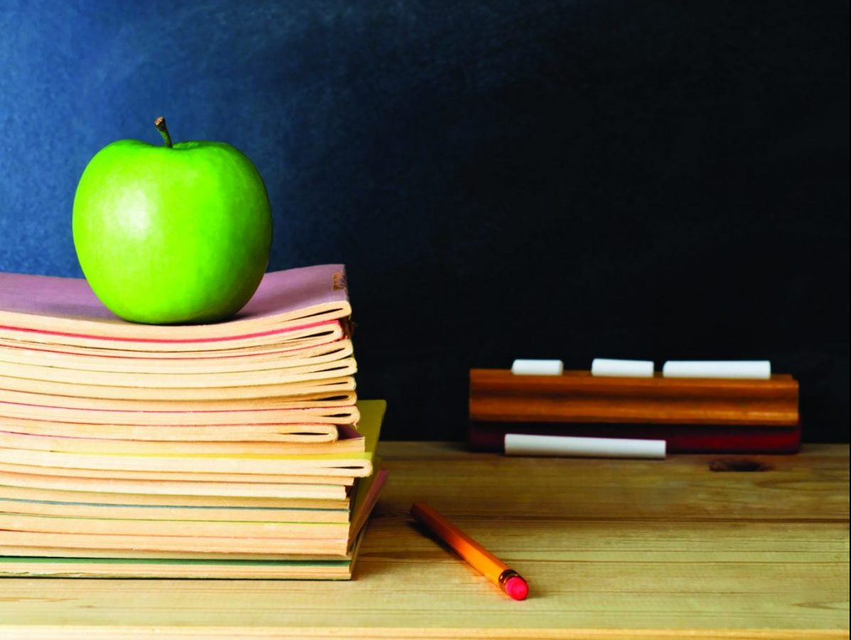 Education Chalkboard Apple