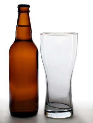 Franchise Hospitality Beverage Beer Empty Glass