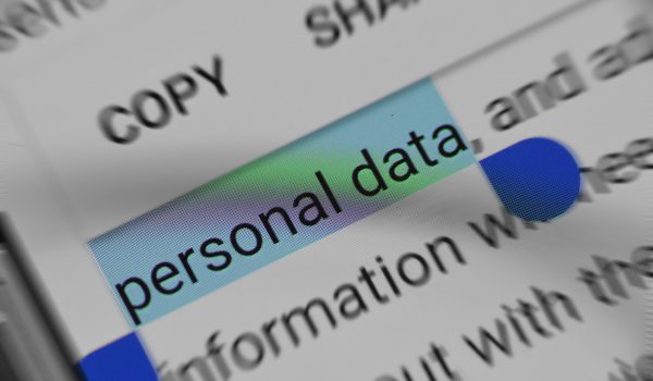 Reading About Personal Data Security Online