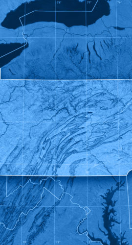 Pennsylvania Topographic Map