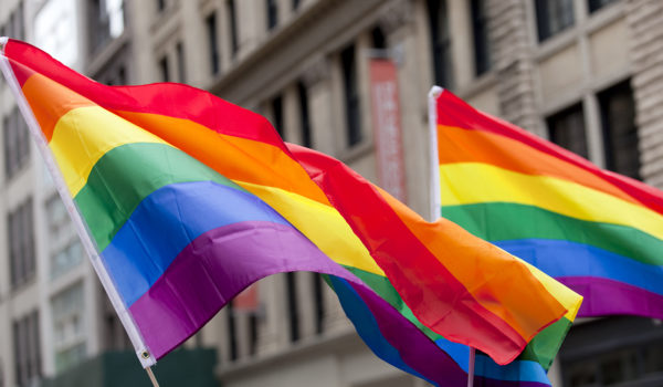 New York City Pride Parade Flags